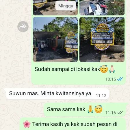 Pengiriman Papan Bunga Duka Jalan Gatot Subroto