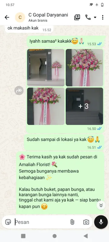 Pengiriman Karangan Bunga Jalan Gatot Subroto