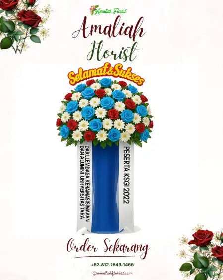 Standing Flowers Jalan Gatot Subroto